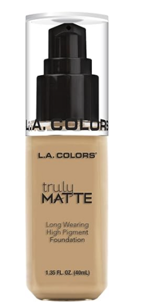 L.A. Colors Fond de teint Truly Matte